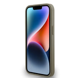 Apple iPhone 15 Kılıf DKNY Orjinal Lisanslı M-safe Şarj Özellikli 3D Yazılı Grid Pattern Kapak