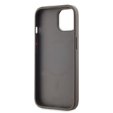 Apple iPhone 15 Kılıf DKNY Orjinal Lisanslı M-safe Şarj Özellikli 3D Yazılı Checkered Pattern Kapak