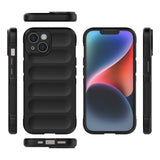 Apple iPhone 15 Kılıf Esnek TPU Oyuklu Arka Yüzey Tasarımlı Zore Etnik Silikon Kapak