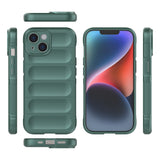 Apple iPhone 15 Kılıf Esnek TPU Oyuklu Arka Yüzey Tasarımlı Zore Etnik Silikon Kapak