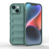 Apple iPhone 15 Kılıf Esnek TPU Oyuklu Arka Yüzey Tasarımlı Zore Etnik Silikon Kapak