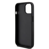 Apple iPhone 15 Kılıf Guess Orjinal Lisanslı Gül Baskılı Büyük Metal Logo Dizaynlı Kapak