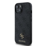 Apple iPhone 15 Kılıf Guess Orjinal Lisanslı M-safe Şarj Özellikli Small 4G Classic Kapak