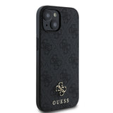 Apple iPhone 15 Kılıf Guess Orjinal Lisanslı M-safe Şarj Özellikli Small 4G Classic Kapak