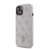 Apple iPhone 15 Kılıf Guess Orjinal Lisanslı M-safe Şarj Özellikli Small 4G Classic Kapak