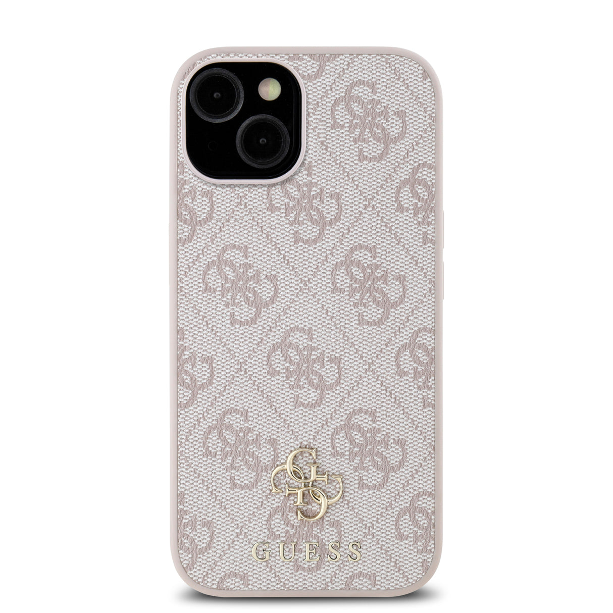 Apple iPhone 15 Kılıf Guess Orjinal Lisanslı M-safe Şarj Özellikli Small 4G Classic Kapak
