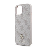 Apple iPhone 15 Kılıf Guess Orjinal Lisanslı M-safe Şarj Özellikli Small 4G Classic Kapak