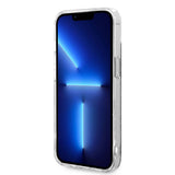 Apple iPhone 15 Kılıf Guess Orjinal Lisanslı M-safe Şarj Özellikli Yazı Logolu 4G Desenli Kapak
