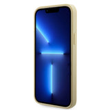 Apple iPhone 15 Kılıf Guess Orjinal Lisanslı Taşlı Arka Yüzey Üçgen Logolu Kapak