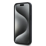 Apple iPhone 15 Kılıf Karl Lagerfeld Orjinal Lisanslı M-safe Şarj Özellikli KL Yazılı Hot Stamp Kapak