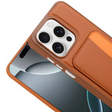 Apple iPhone 15 Kılıf Kartlıklı Zore X-Kart Silikon Kapak