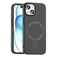 Apple iPhone 15 Kılıf M-Safe Şarj Özellikli Kamera Korumalı Zore Elio Sert PC Kapak