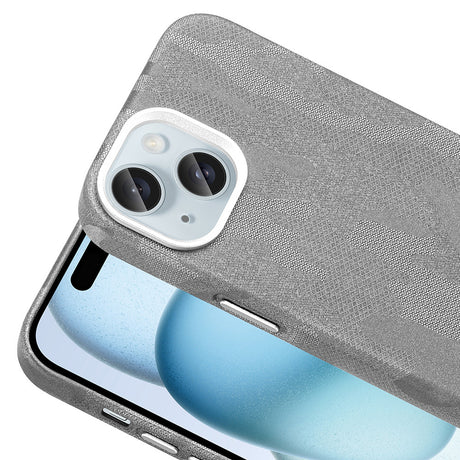 Apple iPhone 15 Kılıf M-Safe Şarj Özellikli Kamuflaj Tasarımlı Zore Sera Sert PC Kapak