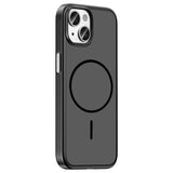 Apple iPhone 15 Kılıf M-Safe Şarj Özellikli Zore Lora PC Kapak
