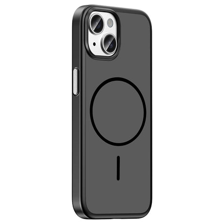 Apple iPhone 15 Kılıf M-Safe Şarj Özellikli Zore Lora PC Kapak