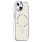 Apple iPhone 15 Kılıf M-Safe Şarj Özellikli Zore Lora PC Kapak