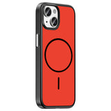 Apple iPhone 15 Kılıf M-Safe Şarj Özellikli Zore Lora PC Kapak