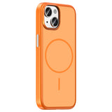 Apple iPhone 15 Kılıf M-Safe Şarj Özellikli Zore Lora PC Kapak