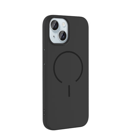 Apple iPhone 15 Kılıf M-safe Şarj Özellikli Zore Meta Kapak