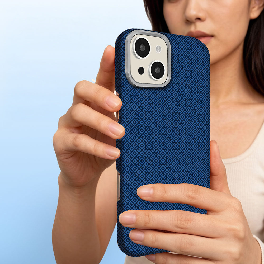 Apple iPhone 15 Kılıf M-Safe Şarj Özellikli Zore Paris Vax Sert PC Kapak