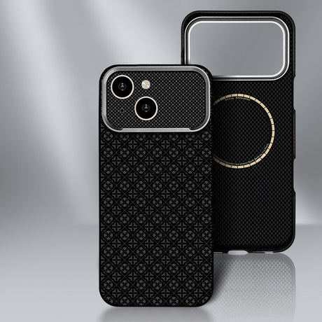 Apple iPhone 15 Kılıf M-Safe Şarj Özellikli Zore Paris Velix Sert PC Kapak