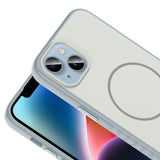 Apple iPhone 15 Kılıf M-safe Şarj Özellikli Zore Tea Kapak