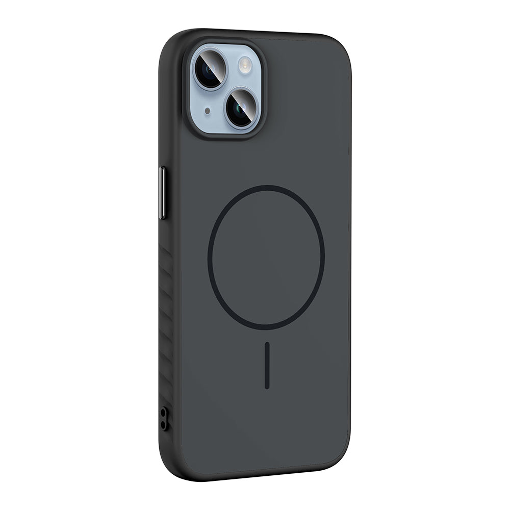 Apple iPhone 15 Kılıf M-safe Şarj Özellikli Zore Tea Kapak