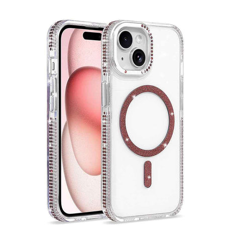 Apple iPhone 15 Kılıf M-safe Şarj Özellikli Zore Tera Silikon Kapak