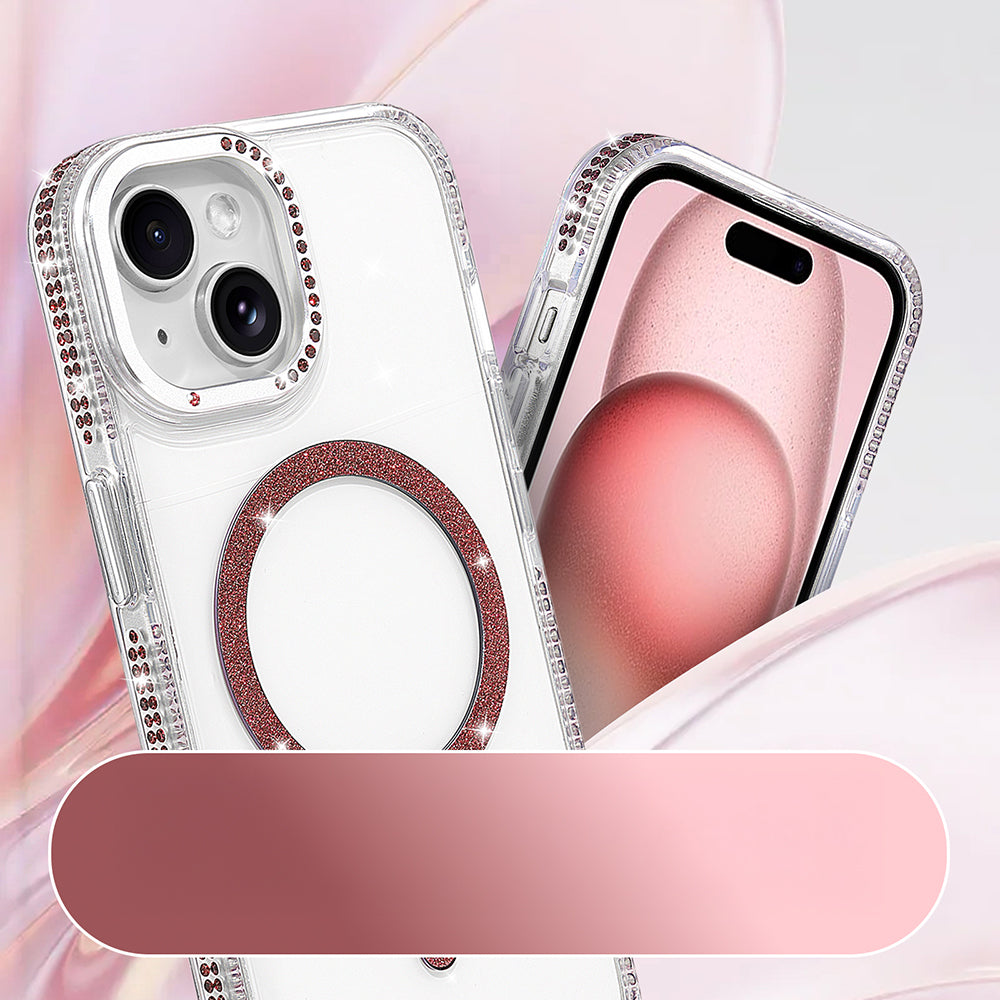 Apple iPhone 15 Kılıf M-safe Şarj Özellikli Zore Tera Silikon Kapak
