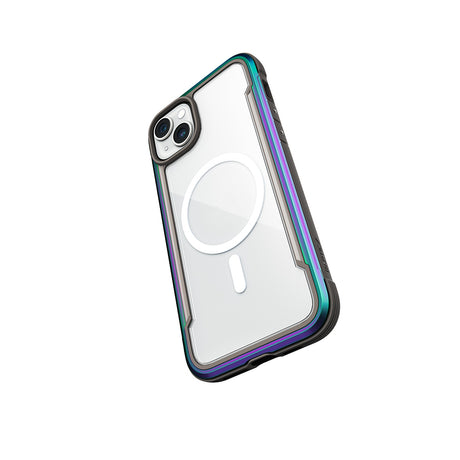 Apple iPhone 15 Kılıf M-safe Şarj Özellikli Airbagli Raptic Shield Serisi Şeffaf Arka Yüzey Kapak