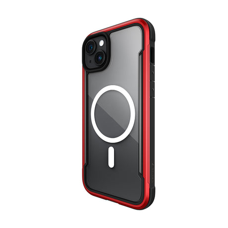 Apple iPhone 15 Kılıf M-safe Şarj Özellikli Airbagli Raptic Shield Serisi Şeffaf Arka Yüzey Kapak