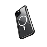 Apple iPhone 15 Kılıf M-safe Şarj Özellikli Airbagli Raptic Shield Serisi Şeffaf Arka Yüzey Kapak