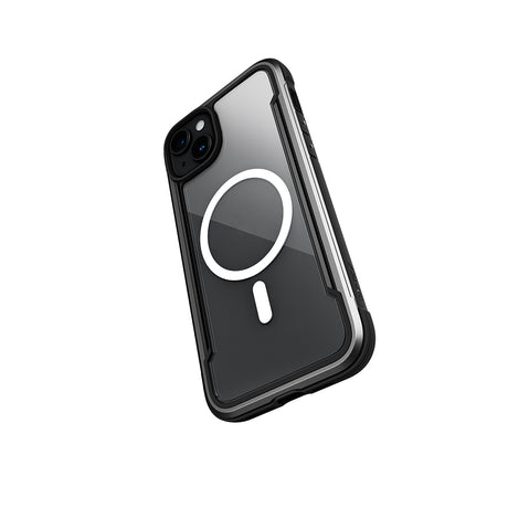 Apple iPhone 15 Kılıf M-safe Şarj Özellikli Airbagli Raptic Shield Serisi Şeffaf Arka Yüzey Kapak