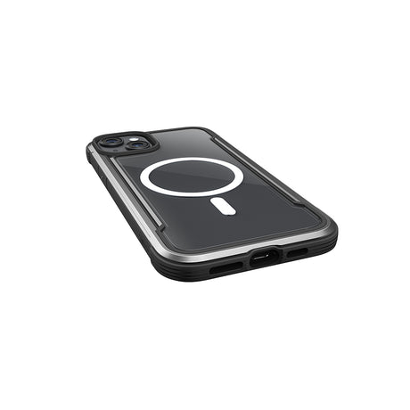 Apple iPhone 15 Kılıf M-safe Şarj Özellikli Airbagli Raptic Shield Serisi Şeffaf Arka Yüzey Kapak