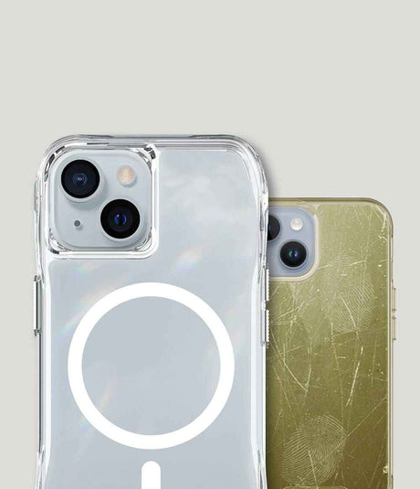 Apple iPhone 15 Kılıf M-safe Şarj Özellikli Airbagli Şeffaf Zore İncek Kapak