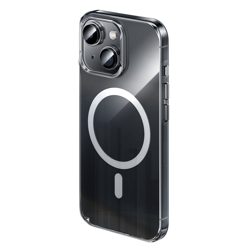 Apple iPhone 15 Kılıf M-safe Şarj Özellikli Benks ​​​​​​Crystal Serisi Şeffaf Kapak