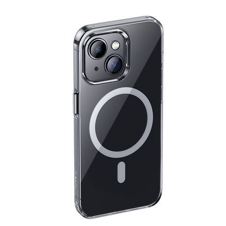 Apple iPhone 15 Kılıf M-safe Şarj Özellikli Benks ​​​​​​Crystal Serisi Şeffaf Kapak