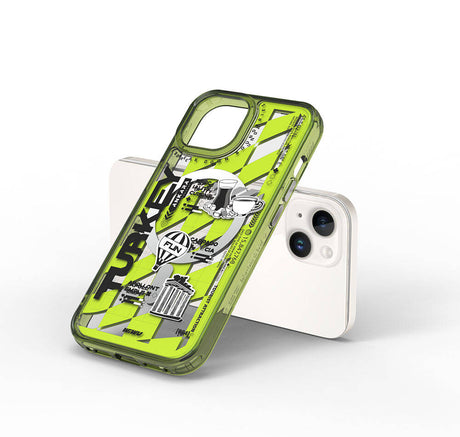 Apple iPhone 15 Kılıf M-safe Şarj Özellikli Desenli Wiwu Turkey A Serisi Kapak