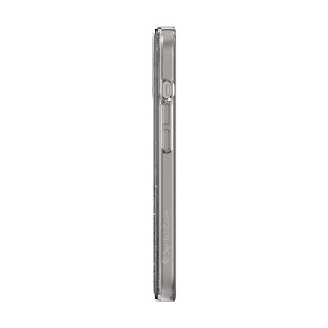 Apple iPhone 15 Kılıf M-safe Şarj Özellikli Parlayan Simli Şeffaf Lisanslı Switcheasy Starfield-M Kapak