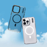 Apple iPhone 15 Kılıf M-safe Şarj Özellikli Şeffaf Youngkit Crystal Shield Serisi Kapak