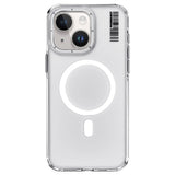 Apple iPhone 15 Kılıf M-safe Şarj Özellikli Şeffaf Youngkit Crystal Shield Serisi Kapak