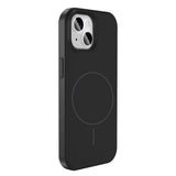 Apple iPhone 15 Kılıf M-safe Şarj Özellikli Sıvı Teknolojili Silinebilir Sert Zore Kivi Kapak
