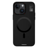 Apple iPhone 15 Kılıf M-safe Şarj Özellikli Standlı YoungKit Hermit Bracket Serisi Kapak