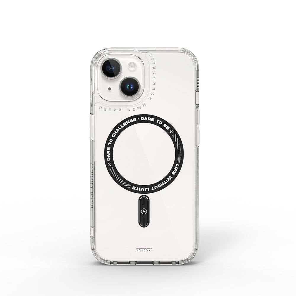 Apple iPhone 15 Kılıf M-safe Şarj Özellikli Wiwu Basic Color J Serisi Kapak