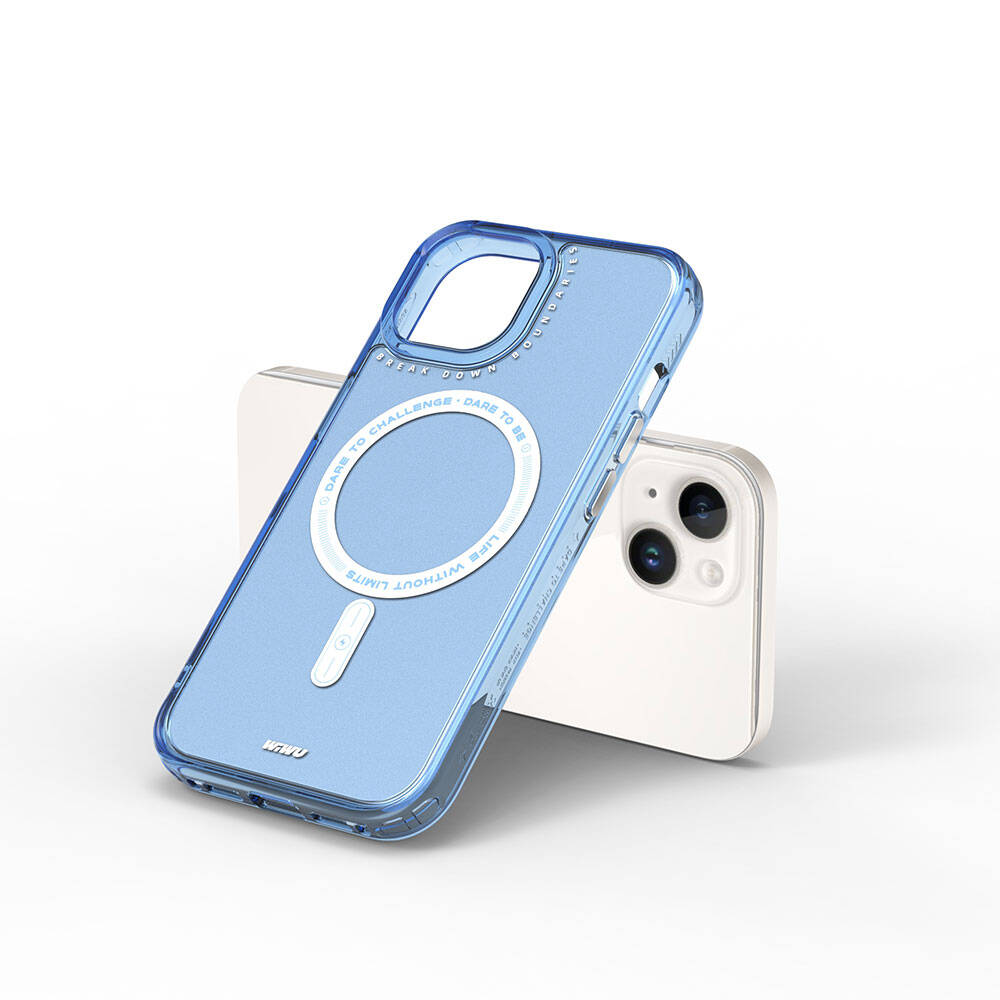 Apple iPhone 15 Kılıf M-safe Şarj Özellikli Wiwu Basic Color J Serisi Kapak