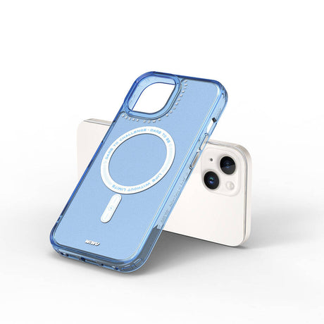 Apple iPhone 15 Kılıf M-safe Şarj Özellikli Wiwu Basic Color J Serisi Kapak