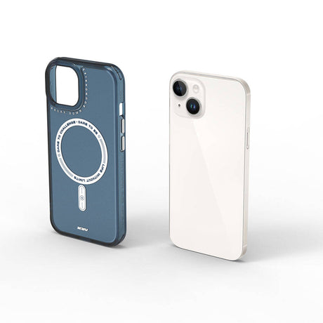 Apple iPhone 15 Kılıf M-safe Şarj Özellikli Wiwu Basic Color J Serisi Kapak