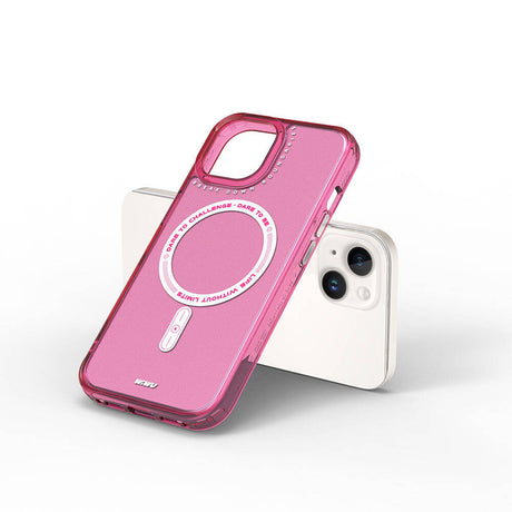 Apple iPhone 15 Kılıf M-safe Şarj Özellikli Wiwu Basic Color J Serisi Kapak