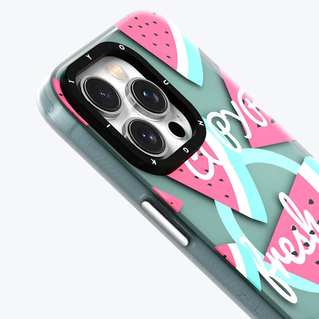Apple iPhone 15 Kılıf M-safe Şarj Özellikli Yaz Meyvesi Desenli Youngkit Fruity Flavour Serisi Kapak
