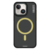 Apple iPhone 15 Kılıf M-safe Şarj Özellikli Youngkit Rock Sand Serisi Kapak